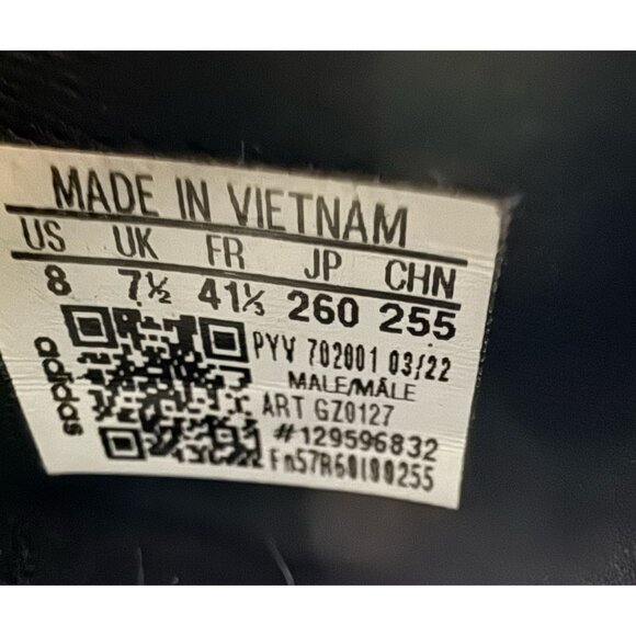 Adidas Ultraboost 22 Triple Black Men's Size 8 GZ0127 Running Shoes Boost Sole - Picture 6 of 13